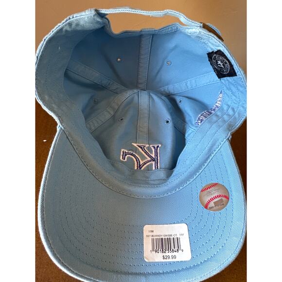 Deadstock MLB KC Royals Powder Blue 47 Brand Strapback Dad Hat Spring Training - Picture 6 of 7